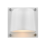 Sieninis lauko &scaron;viestuvas Elstead Lighting Scout, 8W, GU10, IP44, balta sp., 16.5 cm x 16.5 cm