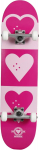 Riedlentė Heart Supply Quadron Logo Complete, rožinė