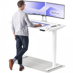 Ra&scaron;omasis stalas reguliuojamo auk&scaron;čio Desktronic HomePro, balta sp.