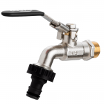 Čiaupas ZW-66-W20-W, rutulinis, sodui, 3/4 colio - i&scaron;orinis sriegis