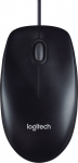 Kompiuterio laidinė pelė Logitech M90 910-001793, juoda sp.