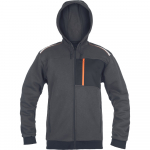 Džemperis vyrams Cerva Emerton STR, oranžinė sp./pilka sp., XS dydis