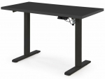 Kompiuterio stalas reguliuojamo auk&scaron;čio B/54, 120 cm x 60 cm, 75 - 120 cm, juoda sp.
