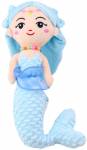 Pliu&scaron;inis žaislas Lean Toys Mermaid, žydra sp., 32 cm