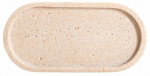 Dekoratyvinė lėk&scaron;tė Homla Onda Basic 243424, 25 cm, smėlio sp.