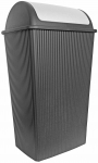 &Scaron;iuk&scaron;liadėžė Domotti Curly, antracito sp., 45 l, 65 cm x 30 cm