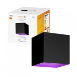 Sieninis lauko &scaron;viestuvas Hombli Smart, 6W, LED, IP44, juoda sp., 10 cm x 10 cm