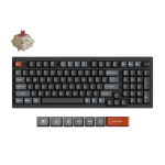 Belaidė žaidimų klaviatūra Keychron V5 Ultra 8K Wireless Silk POM Red V5U-D1, Anglų (US), juoda sp.