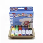 Pie&scaron;imo rinkinys, tekstilei PlayColor, įvairių spalvų