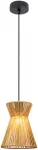 &Scaron;viestuvas lubų Candellux Lighting Etnos 2 31-44822, E27, 1 x 40 W, ruda sp. / juoda sp.
