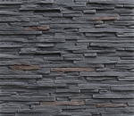 Dekoratyvinis akmuo Stone Master Mesto Grafit Grey, 595 mm x 195 mm x 20 mm, 6 vnt.