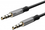 Kabelis XO 3.5mm - 3.5mm NB121 3.5 mm, 3.5 mm, 1 m, juoda sp.
