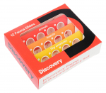 Mėginys Discovery Fauna 12 Prepared Slides Set, įvairių spalvų