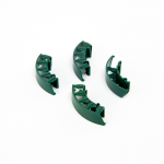 Augalų laikiklis Bradas, 0.6 cm, plastikas, žalia, 100 vnt.