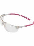 Apsauginiai akiniai JSP Rigi, skaidrūs/rožinė, Universalus dydis