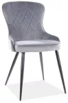 Valgomojo kėdė Lotus 14, matinė, pilka sp., 61 cm x 52 cm x 91 cm
