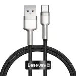 Laidas Baseus USB - USB-C, USB/USB-C, 100 cm, juoda sp., 66 W
