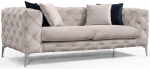 Sofa Hanah Home Como 2, &scaron;viesiai ruda sp., 197 x 90 cm x 73 cm