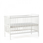 Kūdikio lovytė BabyTrold Mia 16-16H, balta sp., 60 x 120 cm, be patalynės dėžės, be čiužinio