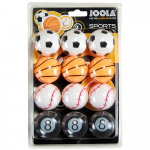 Stalo teniso kamuoliukas Joola, 40 mm, 12 vnt.