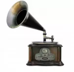Patefonas Soundmaster NR917, ruda sp./juoda sp./bronzos sp., 5 W