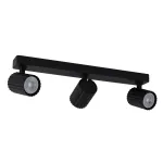 &Scaron;viestuvas lubų Light Prestige Tokio New, GU10, 3 x 8 W, juoda sp. / juoda sp., 6.3 x 7.9 cm