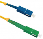 Priedas Qoltec SC/APC, SC/UPC, 10 m, geltona sp.