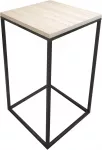 Kavos staliukas Kalune Design Pure, ąžuolo sp./smėlio sp., 35 cm x 35 cm x 62 cm