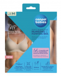 Liemenėlė maitinančioms Canpol Babies Mum Fit, smėlio sp., -, M