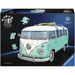 3D dėlionė Ravensburger Iconics Volkswagen T1, 30 cm x 14 cm, 162 vnt., įvairių spalvų