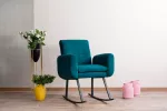 Supamasis krėslas Hanah Home Kono 859FTN1749, žalia sp., 86 cm x 52 cm x 99 cm