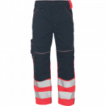 Darbo kelnės vyrams Cerva Knoxfield HVPS DW, antracito sp./raudona sp., 56 dydis
