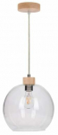 &Scaron;viestuvas kabinamas Spot-Light Svea, E27, 1 x 60 W, skaidri sp. / ruda sp., 24 x 21 cm