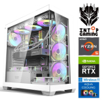 Stacionarus kompiuteris Intop RM80809WH AMD Ryzen 5 7500X3D, DDR5 64 GB, SSD+HDD 1 TB 4 TB, Nvidia GeForce RTX5080 16 GB GDDR7, Windows 11 Home