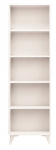 Pastatoma lentyna Kalune Design Potena, balta sp., 162 cm x 25 cm x 50 cm