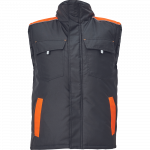 Liemenė vyrams Cerva Max Vivo, juoda sp./oranžinė sp., XXXL dydis