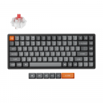 Belaidė žaidimų klaviatūra Keychron K2 Max Wireless K2M-J1 Keychron Super Red, Anglų (US), juoda sp.