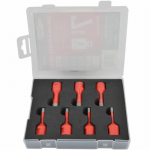 Deimantinis &scaron;erdies grąžtas, rinkinys AWTools AW47307, 1.4 cm, 7 vnt.