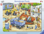 Dėlionė Ravensburger Large construction Site, 40 vnt.