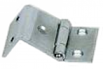 Lankstas baldų durims F2-38, 4.2 cm, 0.1 cm, sidabro sp.