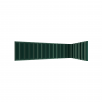 Panelė Quadratta, 60 cm x 210 cm, 3.5 cm, tamsiai žalia sp., 20 vnt.