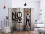 &Scaron;irma Artgeist No More Questions II Paraventtc1812, įvairių spalvų, 225 cm x 172 cm