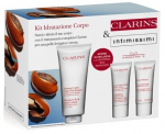 Kūno priežiūros rinkinys Clarins Moisture Rich, 4 vnt.