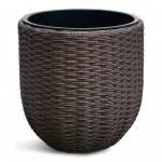 Gėlių vazonas Domoletti 53000011108, plastikinis, &Oslash; 38 cm, ruda sp.