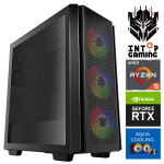 Stacionarus kompiuteris Intop Aqua Ryzen 5 7600X, 500 GB, DDR5 32 GB, SSD 500 GB, Nvidia GeForce RTX 5060 Ti 16 GB GDDR7