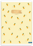 Sąsiuvinis Lastva Pastel Fruits, linijomis, A4, 52 lapų
