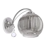 &Scaron;viestuvas sieninis Candellux Lighting Sierra 21-50311, E27, 1 x 40 W, chromo sp. / chromo sp.