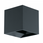 Sieninis lauko &scaron;viestuvas Eglo Calpino, 3.3W, LED, IP54, antracito, 11 cm x 10.5 cm