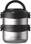 Termosas maistui Maestro MR 1635, 1.2 l, sidabro sp./juoda sp.