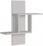 Sieninė lentyna Kalune Design Mill 776HMS1605, balta, 20 cm x 64 cm x 70 cm